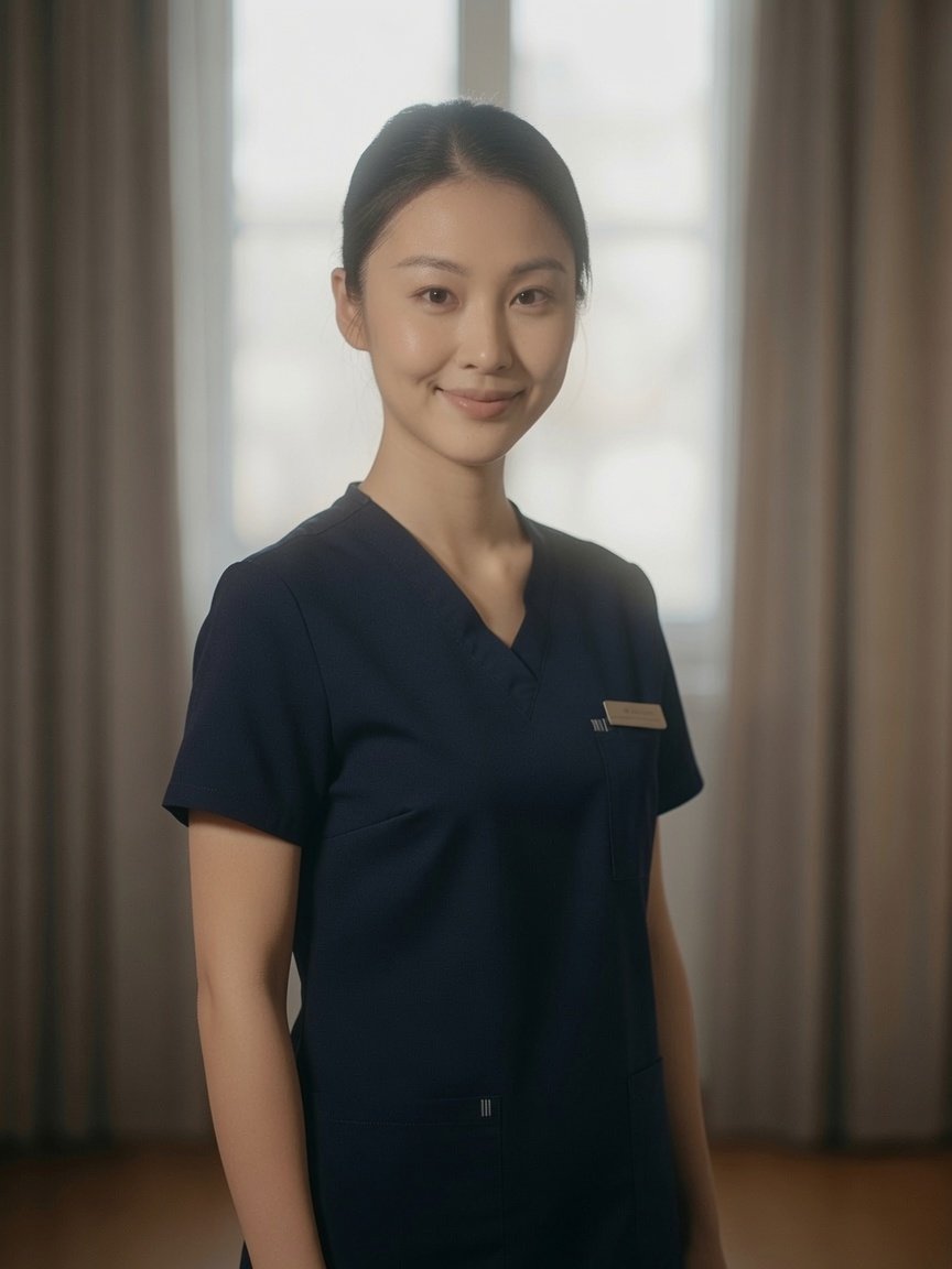 Asian massage therapist arriving quickly to a Las Vegas hotel room for a same-day booking